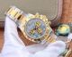 Swiss Rolex Daytona JH Factory Watch Silver Grey Dial Yellow Gold Bezel (7)_th.jpg